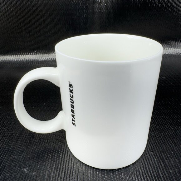 Starbucks Coffee Mug Original 12 oz White Cup with Green Classic Siren Logo Mug - Picture 5 of 9